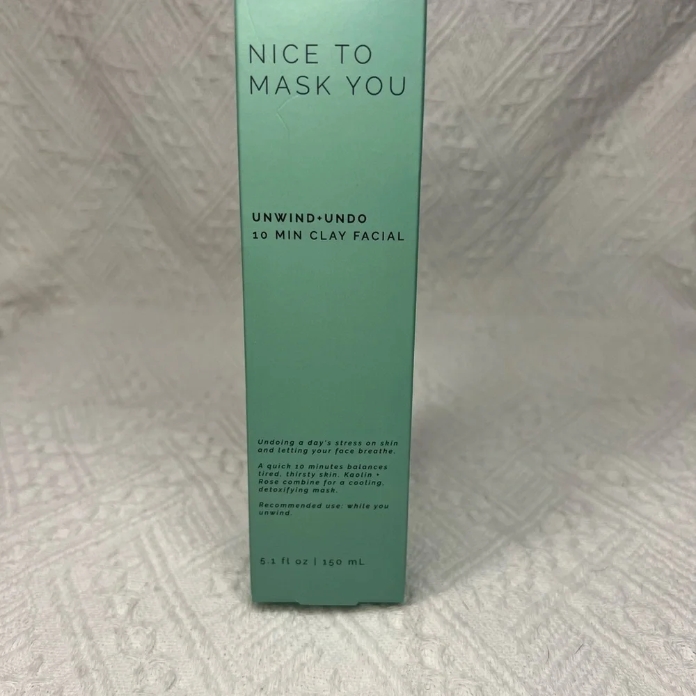 Sun + Moon “Nice To Mask You” 10 min Clay Mask, BNIB